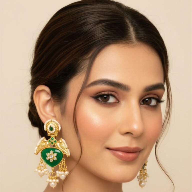 Royal Kashmiri Handcrafted Jhumka